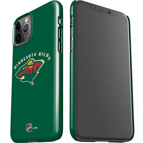 NHL Minnesota Wild Solid Background iPhone 11 Pro Lite Case