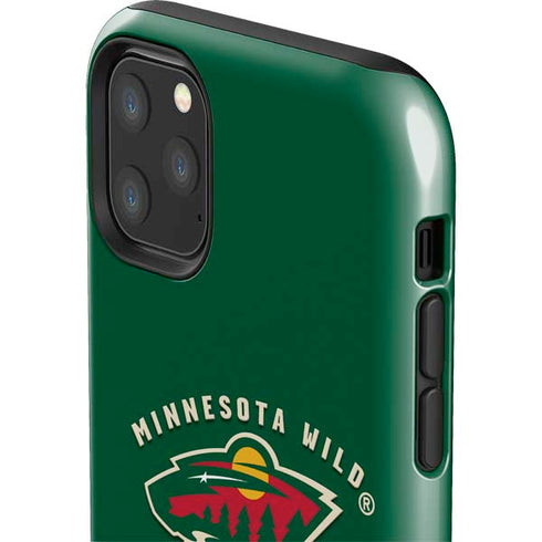NHL Minnesota Wild Solid Background iPhone 11 Pro Max Impact Case