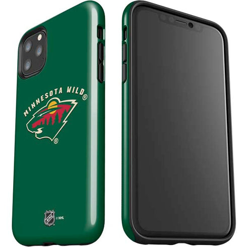 NHL Minnesota Wild Solid Background iPhone 11 Pro Max Impact Case