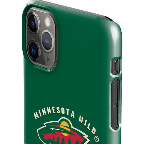 NHL Minnesota Wild Solid Background iPhone 11 Pro Max Lite Case