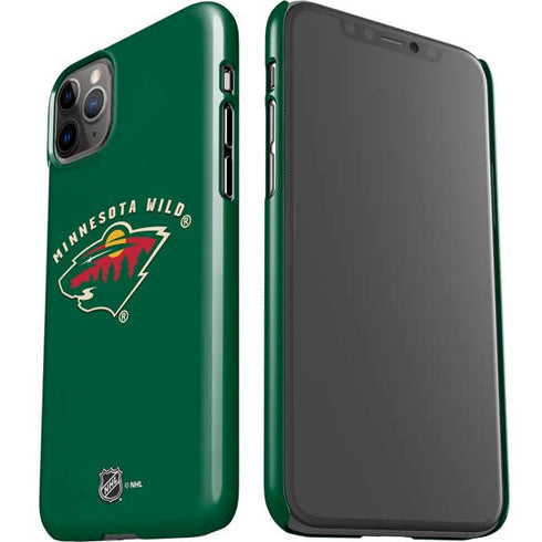 NHL Minnesota Wild Solid Background iPhone 11 Pro Max Lite Case