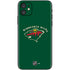 NHL Minnesota Wild Solid Background iPhone 11 Skin