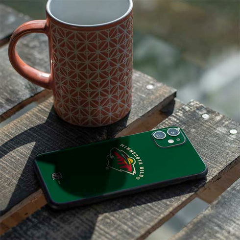 NHL Minnesota Wild Solid Background iPhone 11 Skin