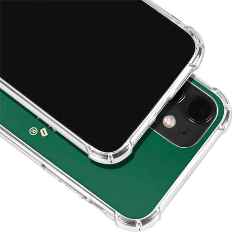 NHL Minnesota Wild Solid Background iPhone 12 Mini Clear Case