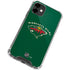 NHL Minnesota Wild Solid Background iPhone 12 Mini Clear Case