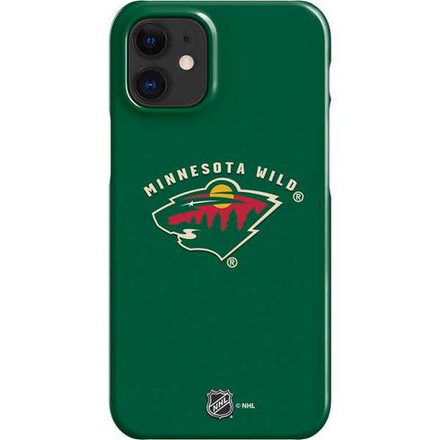 NHL Minnesota Wild Solid Background iPhone 12 Mini Lite Case