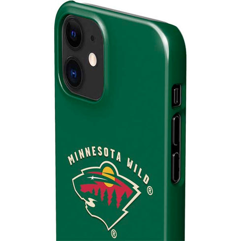 NHL Minnesota Wild Solid Background iPhone 12 Mini Lite Case