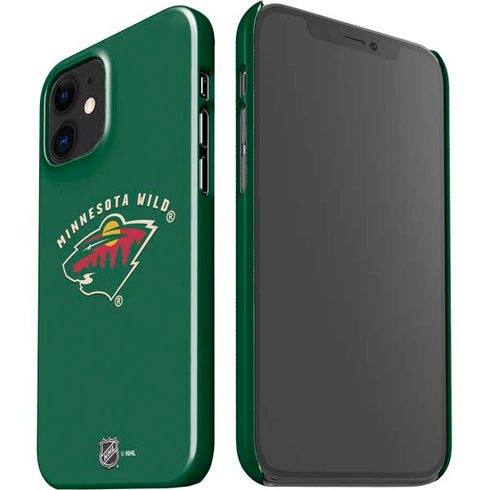 NHL Minnesota Wild Solid Background iPhone 12 Mini Lite Case