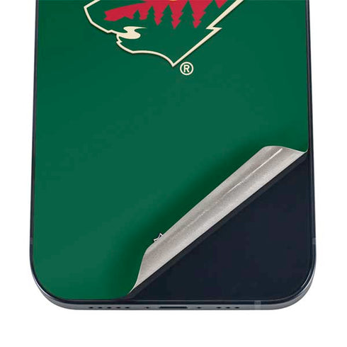 NHL Minnesota Wild Solid Background iPhone 12 Mini Skin