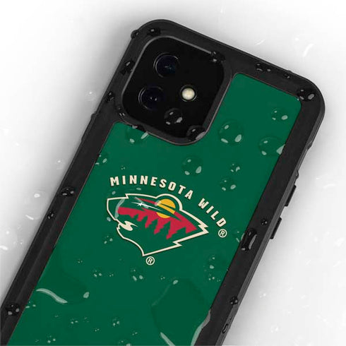 NHL Minnesota Wild Solid Background iPhone 12 Mini Waterproof Case