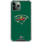 NHL Minnesota Wild Solid Background iPhone 12 Pro Clear Case
