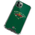 NHL Minnesota Wild Solid Background iPhone 12 Pro Clear Case