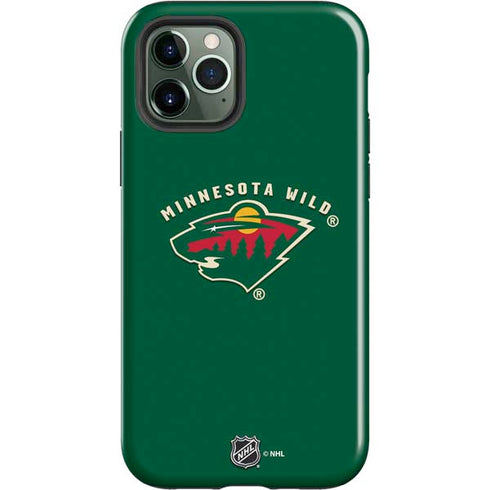 NHL Minnesota Wild Solid Background iPhone 12 Pro Impact Case