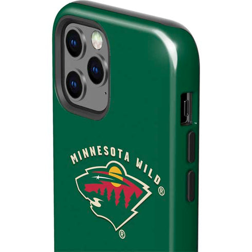 NHL Minnesota Wild Solid Background iPhone 12 Pro Impact Case