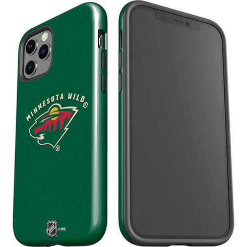NHL Minnesota Wild Solid Background iPhone 12 Pro Impact Case