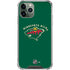 NHL Minnesota Wild Solid Background iPhone 12 Pro Max Clear Case