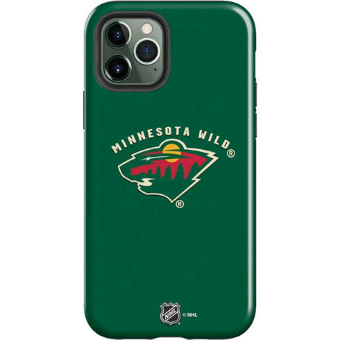 NHL Minnesota Wild Solid Background iPhone 12 Pro Max Impact Case