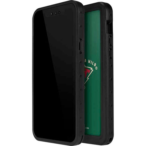 NHL Minnesota Wild Solid Background iPhone 12 Pro Waterproof Case