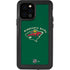 NHL Minnesota Wild Solid Background iPhone 12 Pro Waterproof Case