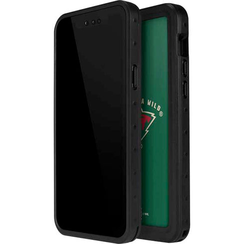 NHL Minnesota Wild Solid Background iPhone 13 Mini Waterproof Case