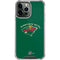 NHL Minnesota Wild Solid Background iPhone 13 Pro Max Clear Case