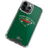 NHL Minnesota Wild Solid Background iPhone 13 Pro Max Clear Case