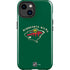 NHL Minnesota Wild Solid Background iPhone 15 Plus Impact Case
