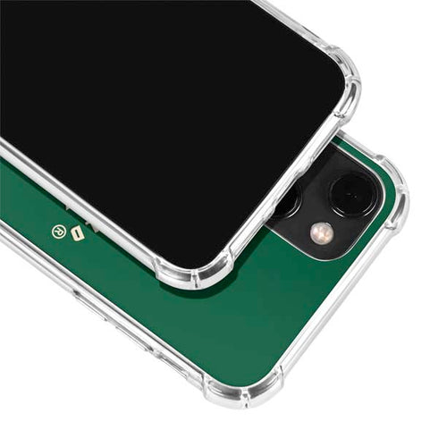 NHL Minnesota Wild Solid Background iPhone 14 Plus Clear Case