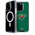 NHL Minnesota Wild Solid Background iPhone 15 Pro MagSafe Case