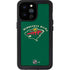 NHL Minnesota Wild Solid Background iPhone 14 Pro Max Waterproof Case