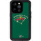 NHL Minnesota Wild Solid Background iPhone 14 Pro Waterproof Case