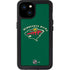 NHL Minnesota Wild Solid Background iPhone 15 Plus Waterproof Case