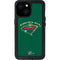 NHL Minnesota Wild Solid Background iPhone 15 Waterproof Case