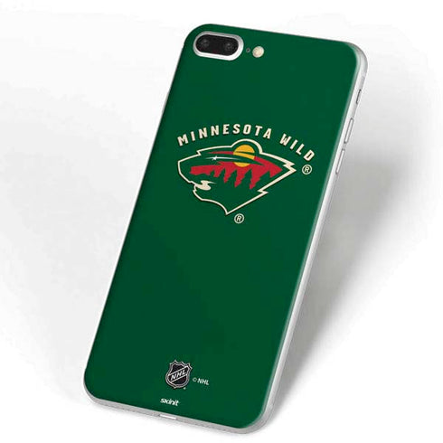 NHL Minnesota Wild Solid Background iPhone 7 Plus Skin