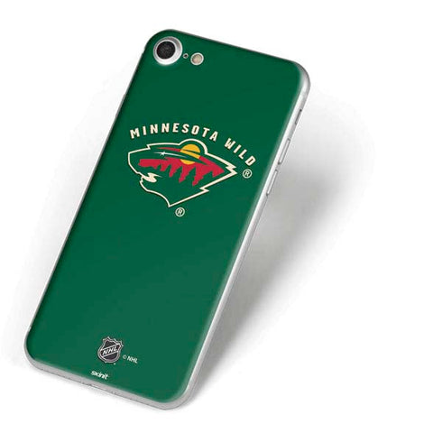 NHL Minnesota Wild Solid Background iPhone 7 Skin