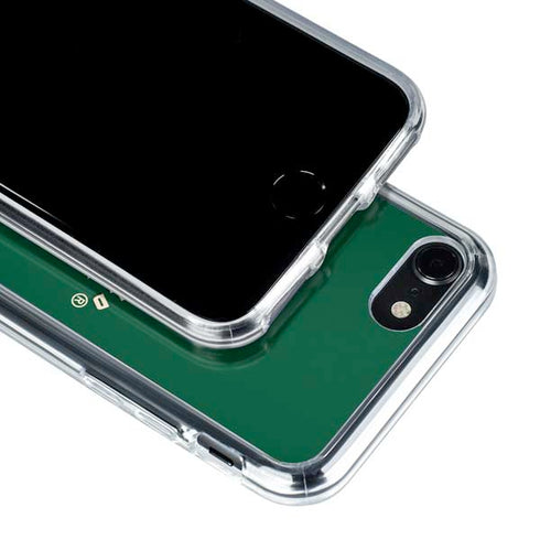 NHL Minnesota Wild Solid Background iPhone SE (2nd & 3rd Gen) Clear Case