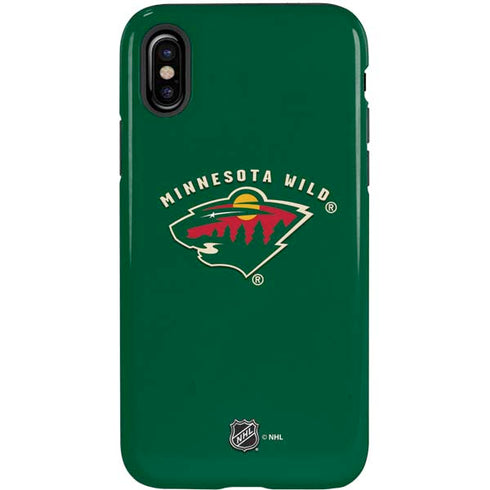 NHL Minnesota Wild Solid Background iPhone X Pro Case