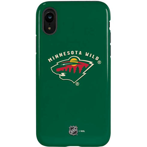 NHL Minnesota Wild Solid Background iPhone XR Pro Case
