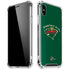 NHL Minnesota Wild Solid Background iPhone XS Max Clear Case