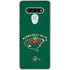 NHL Minnesota Wild Solid Background LG Stylo 6 Clear Case
