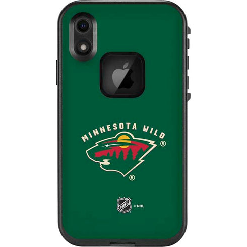 NHL Minnesota Wild Solid Background LifeProof Fre iPhone Skin