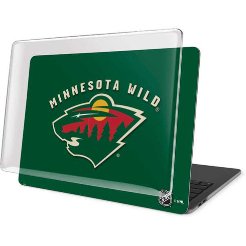 NHL Minnesota Wild Solid Background MacBook Pro 16in (2019-20) Case plus Skin