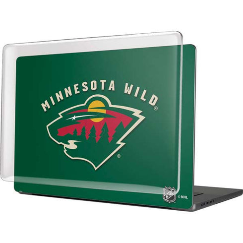NHL Minnesota Wild Solid Background MacBook Pro 16in (2021-25) Case plus Skin