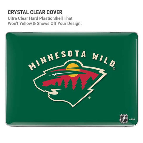 NHL Minnesota Wild Solid Background MacBook Pro 16in (2021-25) Case plus Skin