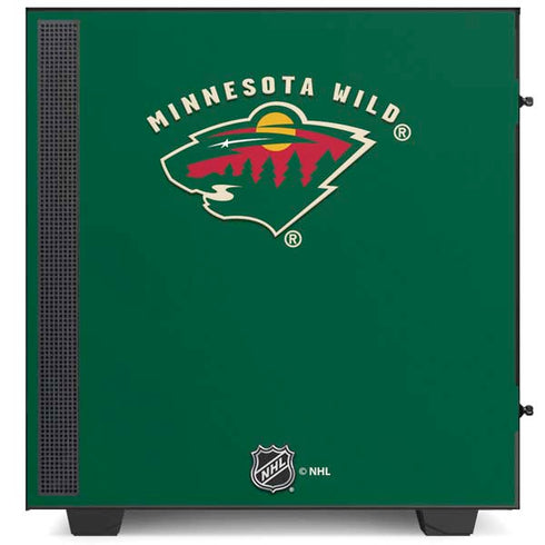 NHL Minnesota Wild Solid Background NZXT H510 Compact ATX Mid-Tower Case Skin