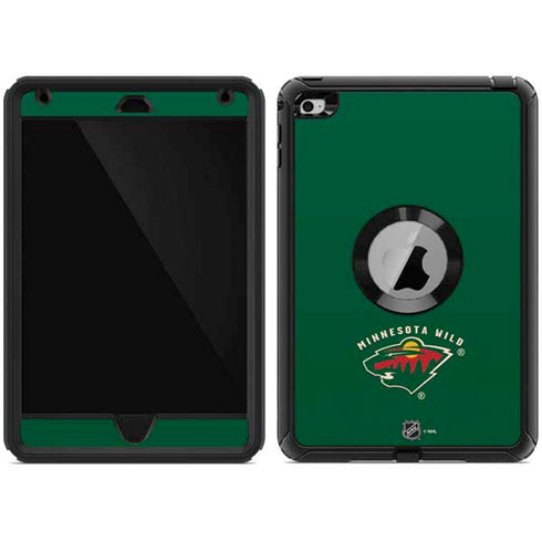 NHL Minnesota Wild Solid Background Otterbox Defender iPad Skin