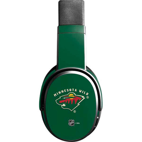 NHL Minnesota Wild Solid Background Skullcandy Crusher Wireless Skin