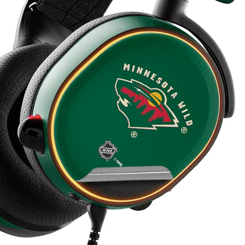 NHL Minnesota Wild Solid Background SteelSeries Arctis 5 Skin