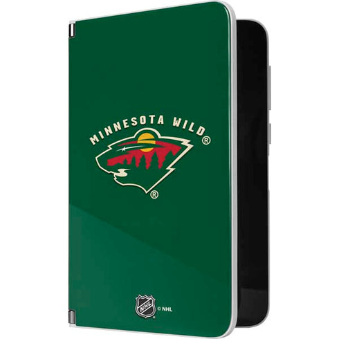 NHL Minnesota Wild Solid Background Surface Duo Skin