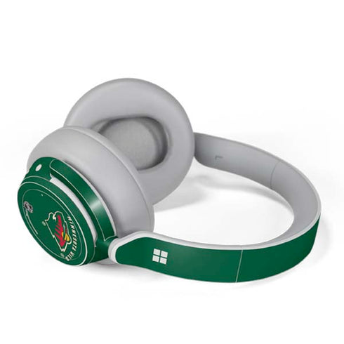 NHL Minnesota Wild Solid Background Surface Headphones Skin